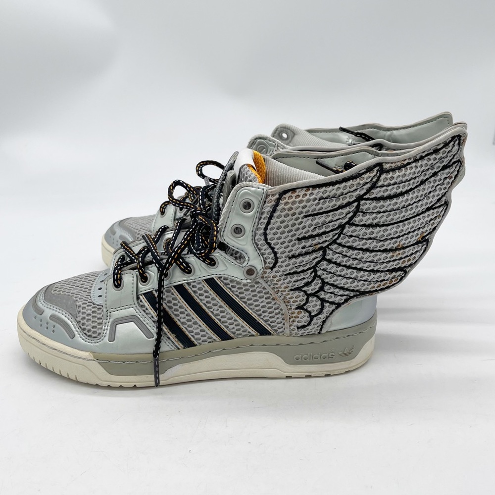 Adidas Jeremy Scott JS Wings 2.0 Lace Up Zip Sneakers Womens Size 6.5 G61109 - Picture 6 of 16